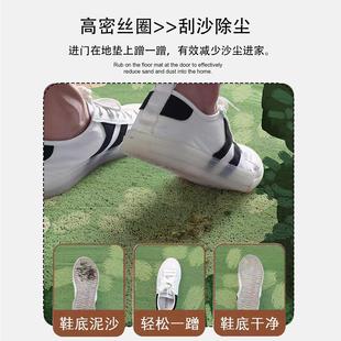 加厚入户门丝圈地垫PVC门垫蹭土大门口门外防滑家用裁剪耐脏 新品