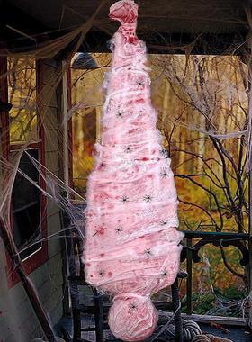 裹尸体假人万圣节室内户外装饰摆件鬼屋场景布置氛围恐怖吓人道具