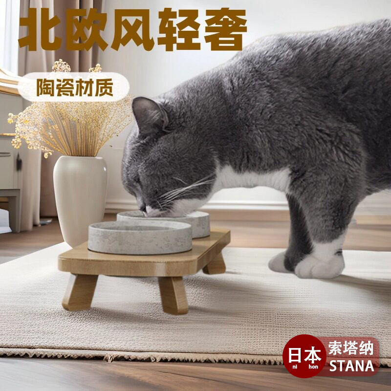 日本进口宠物PU材质猫狗防水餐垫防抓挠防滑不移位猫食盆餐垫