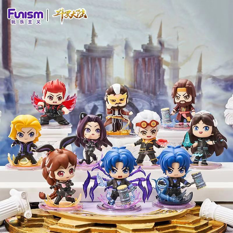正版斗罗大陆动画系列第二弹盲盒动漫周边手办公仔摆件礼物潮玩