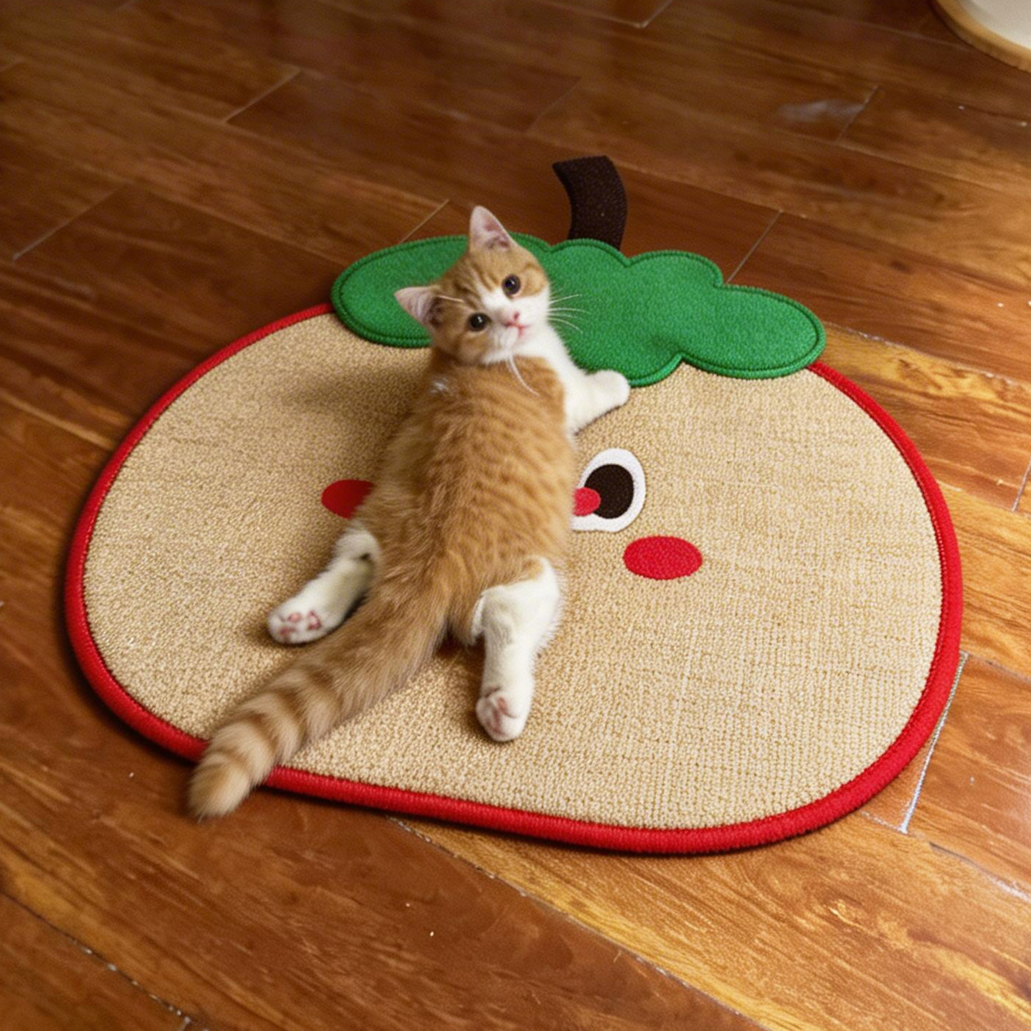 宠物冰垫藤编凉席猫咪狗狗凉垫夏天降温神器卡通睡觉垫子猫窝狗窝