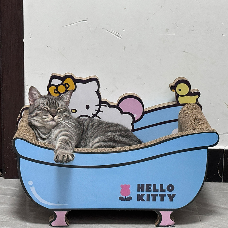 凯蒂猫猫抓板耐磨不掉屑猫咪玩具