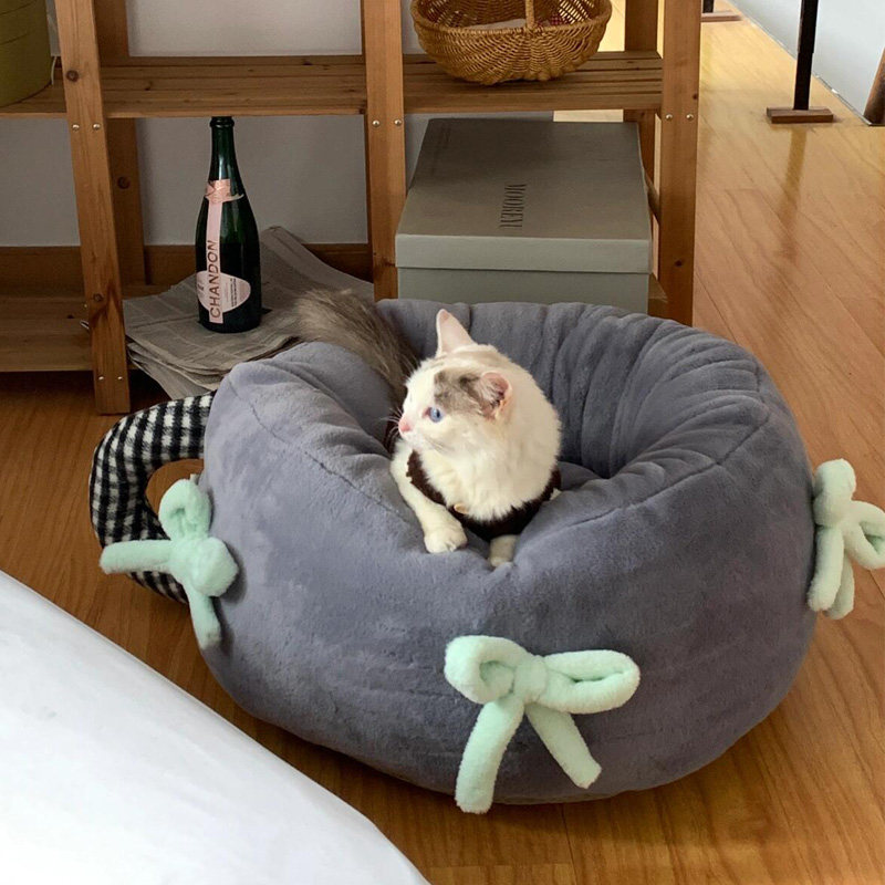 猫窝四季通用半封闭式安全感小幼猫秋冬季保暖猫床垫子猫沙发睡垫,宠物/宠物食品及用品,猫窝/屋/帐篷/沙发,淘宝优惠券,粉丝福利购,淘宝优惠卷