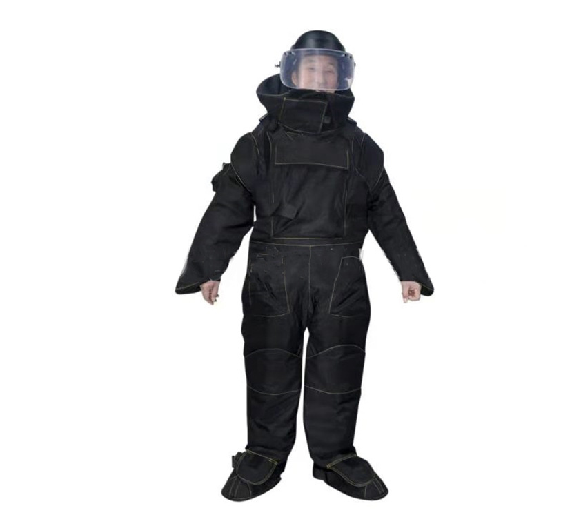 国产搜爆服爆防护服带面罩款排爆服有检测报告