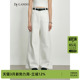 商场同款 显瘦百搭纯色阔腿休闲牛仔裤 春秋新款 时尚 子 女装 DTLANDO