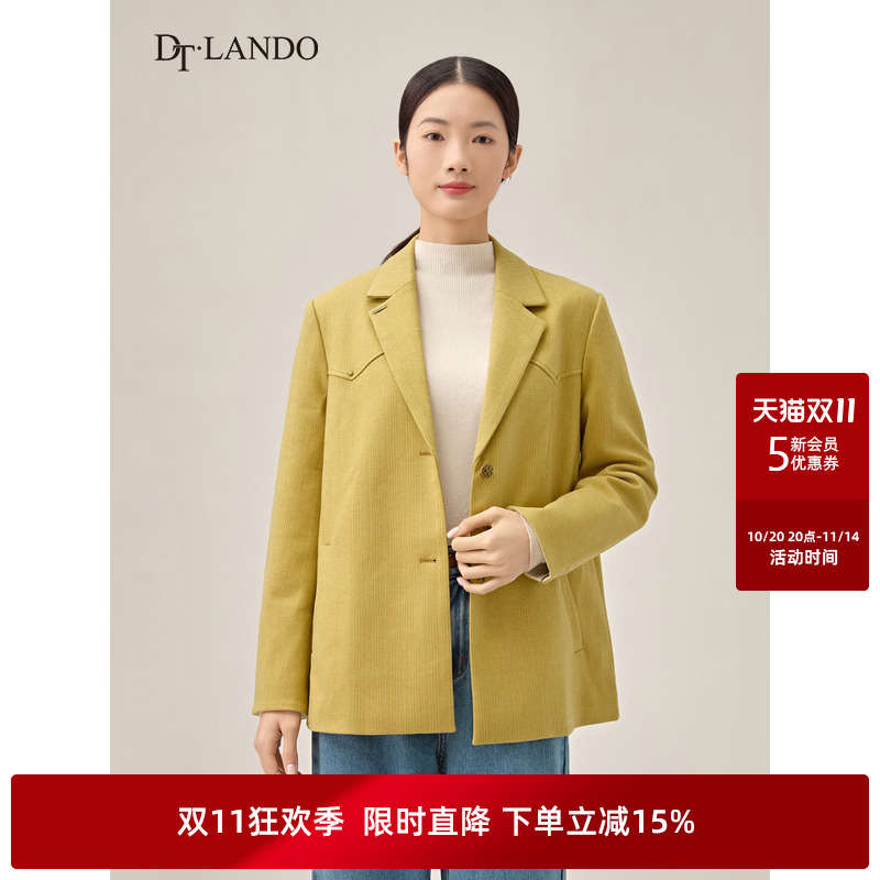 西装外套女宽松显瘦百搭通勤经典款西服