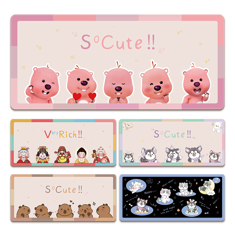 天然橡胶防滑软萌可爱鼠标垫