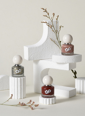 颗粒感mini石膏摆件美妆陈列场景盲盒布置收纳拍照几何体桌面装饰