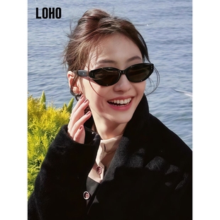 太阳镜防紫外线防晒2025新款 品牌清仓LOHO墨镜女款 高级开车旅游偏