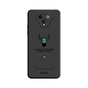 一鹿有你适用黑鲨3手机壳黑鲨3s保护套黑鲨3pro镜头全包努比亚3pro女款防摔男士潮硅胶外壳软磨砂时尚限量版