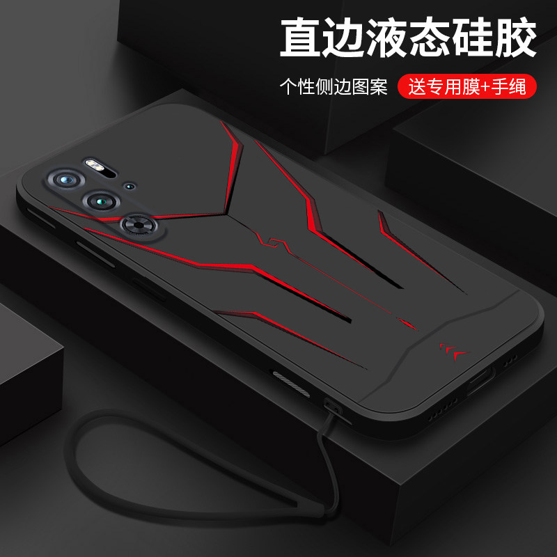 适用红魔9pro手机壳新款创意机甲个性红魔9pro男女款高级液态硅胶软壳镜头全包防摔保护套简约时尚外壳游戏,3C数码配件,手机保护套/壳,淘宝优惠券,粉丝福利购,淘宝优惠卷