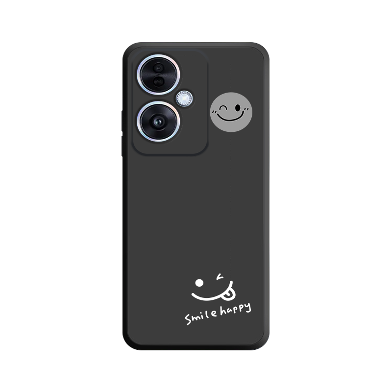 适用oppoa1s手机壳新品a1i液态硅胶软壳简约0pp0男女款A1s镜头全包防摔保护套A1i个性创意5G高级外壳网红笑脸