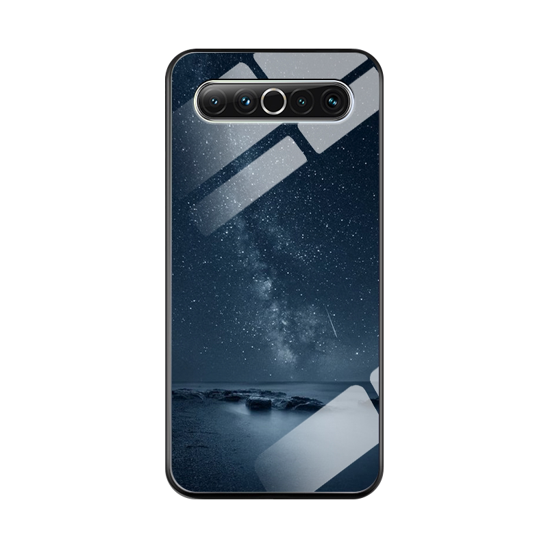 适用魅族17手机壳新款meizu17pro钢化玻璃镜面保护套por男女生MZ17镜头全包防摔硬壳pr0创意简约时尚外壳星空