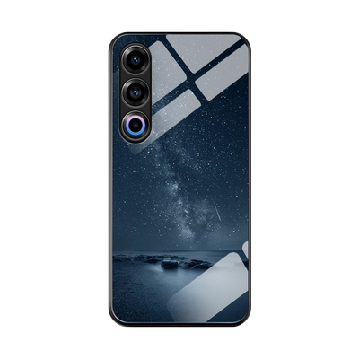 适用魅族21手机壳新款Meizu21pro钢化玻璃镜面保护套21note男女生魅族20镜头全包防摔MZ20por硬壳pr0简约星空