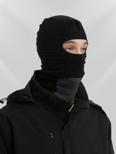 秋冬户外滑雪头套防风面罩男女运动面巾护颈护脸罩骑行头巾帽子