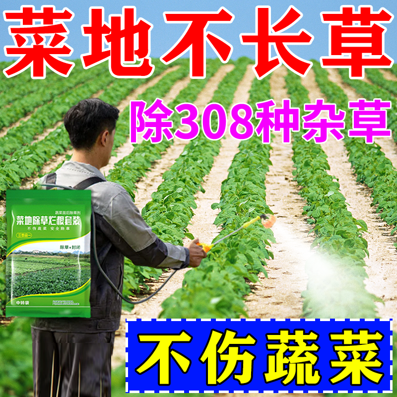 【菜地通用不伤菜】菜地除草神器白菜萝卜西瓜除草强效组合农药