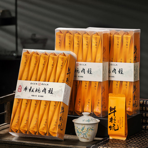 试喝茶叶武夷山岩茶金奖正岩肉桂乌龙茶牛栏坑肉桂茶510g大红袍