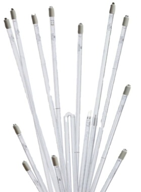 6W实验室用小功率紫外线灯 贺利氏GPH150T5L/4 单波长 254nm