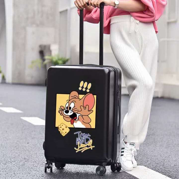 猫和老鼠行李箱贴纸ins网红女学生韩版卡通贴纸划痕遮挡耐用男