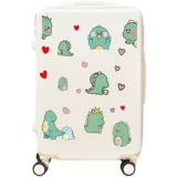 Мультяшный милый динозавр, чемодан, ноутбук, наклейка, мобильный телефон, водонепроницаемые наклейки