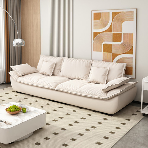 欧木希现代简约布艺沙发帆船沙发