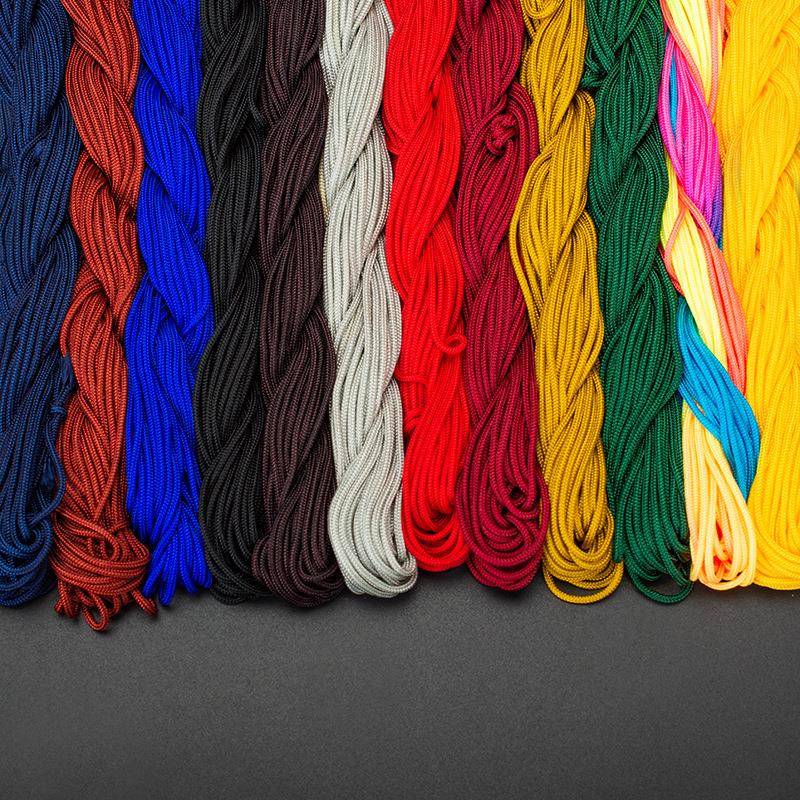 哑光B线 1.5mm五彩线 编织绳编手链绳子手工编绳玉线七彩色