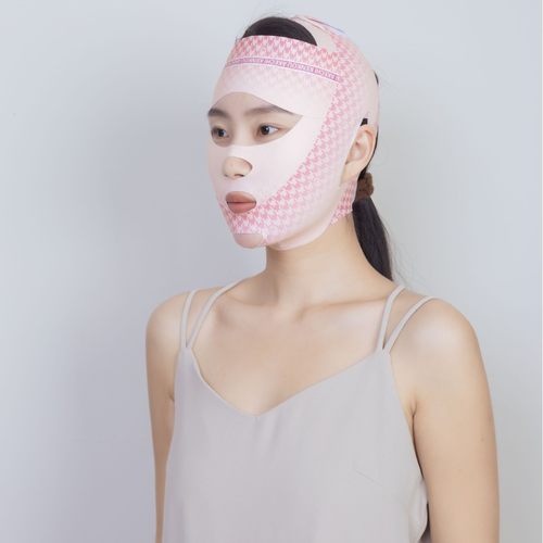 抖音新款面部脸托工具非瘦脸面雕提拉面罩非瘦脸带睡眠V脸绷带