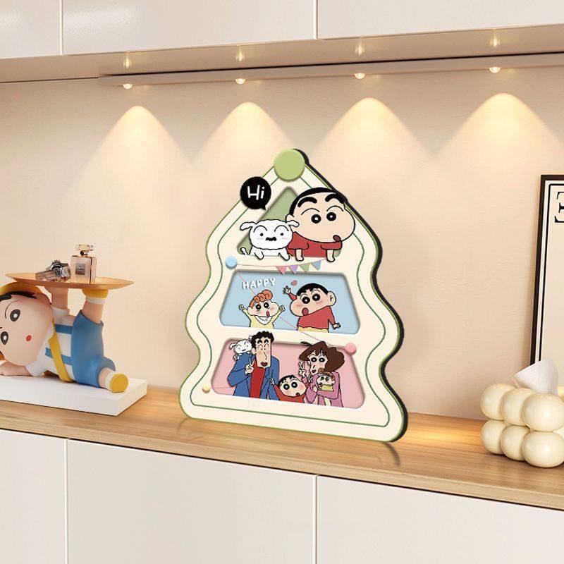 多巴胺蜡笔小新摆件装饰画卡通客厅玄关挂画卧室床头桌面摆画台式,家居饰品,桌面摆台画,淘宝优惠券,粉丝福利购,淘宝优惠卷