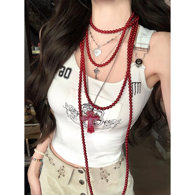 八盖pinkypiggy复古刺绣上衣