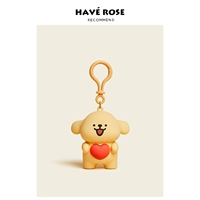 Нажмите на линию щенка-коричневого ухода (ПВХ)