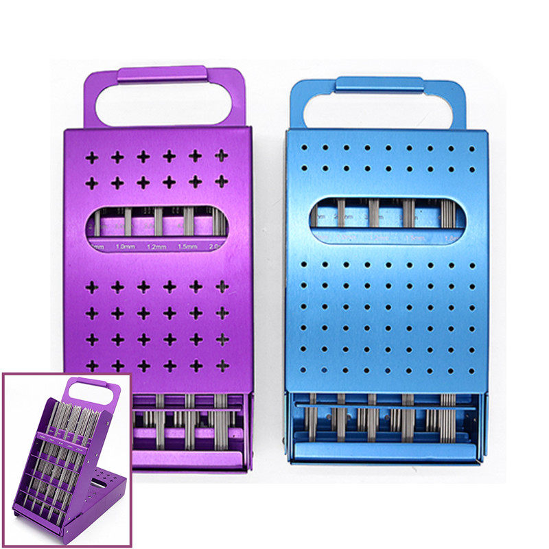 大小 动物 骨科器械 医用 克氏针 分类 消毒盒 收纳 全套 髓内针