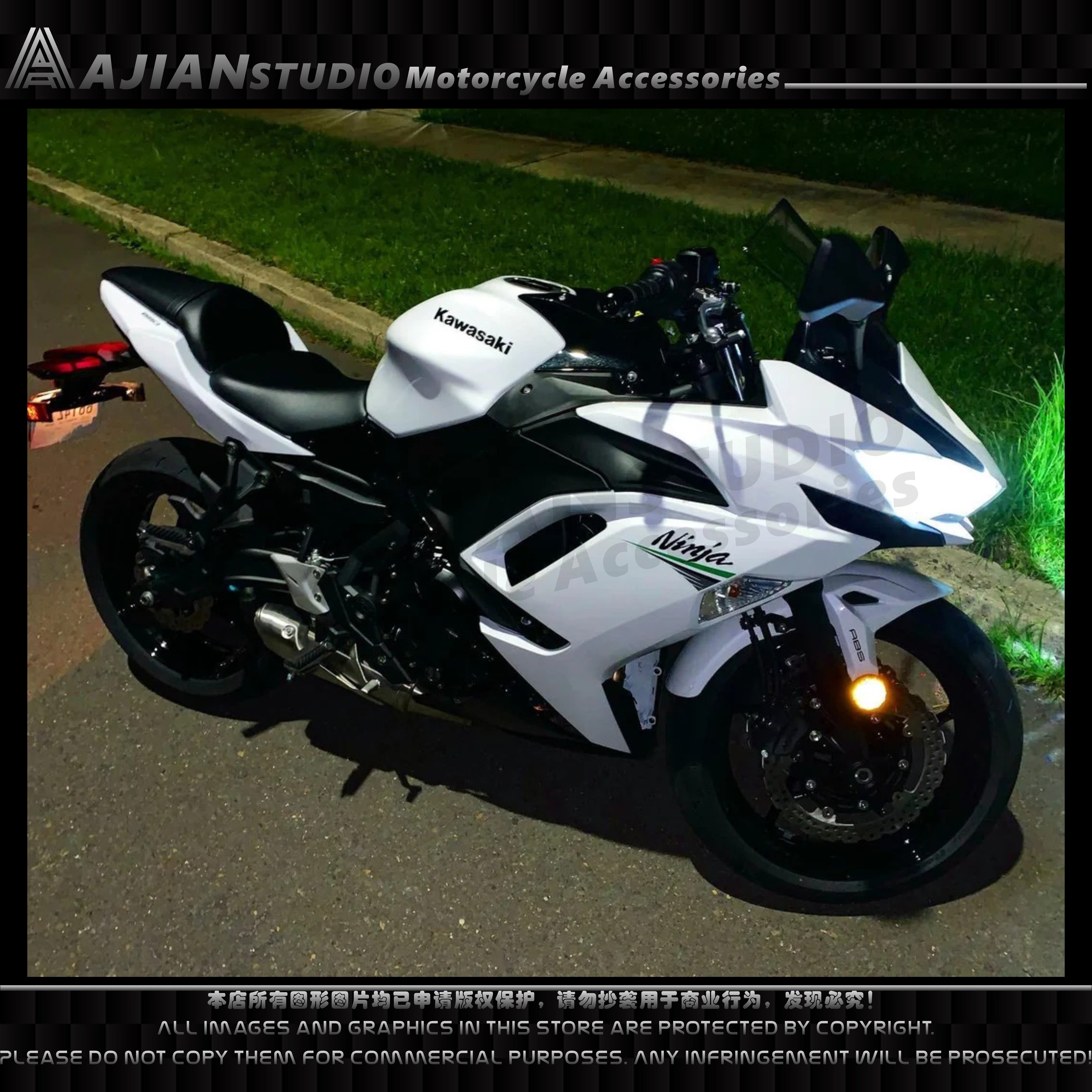 摩托车贴纸NINJA650防水改装版画