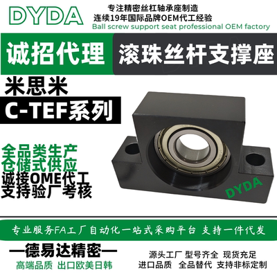 C-TEF滚珠丝杠支座非标定制工厂