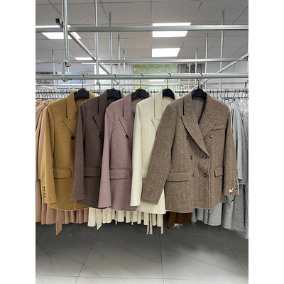 短款小个子可入西装羊毛外套