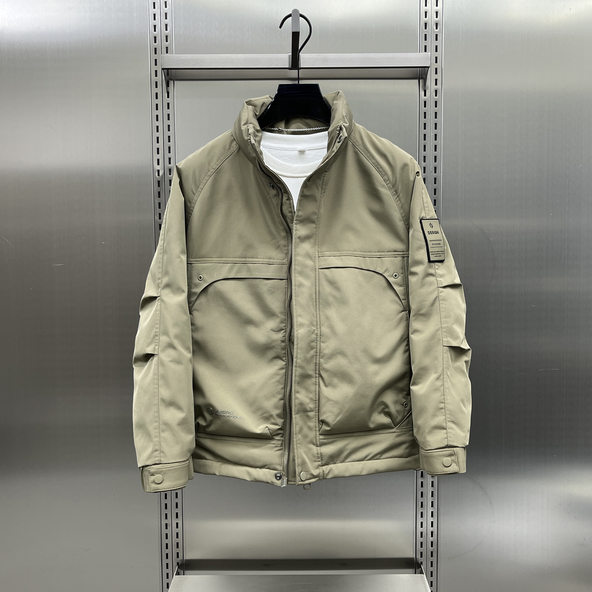 工装羽绒服男冬季2024夹克外套