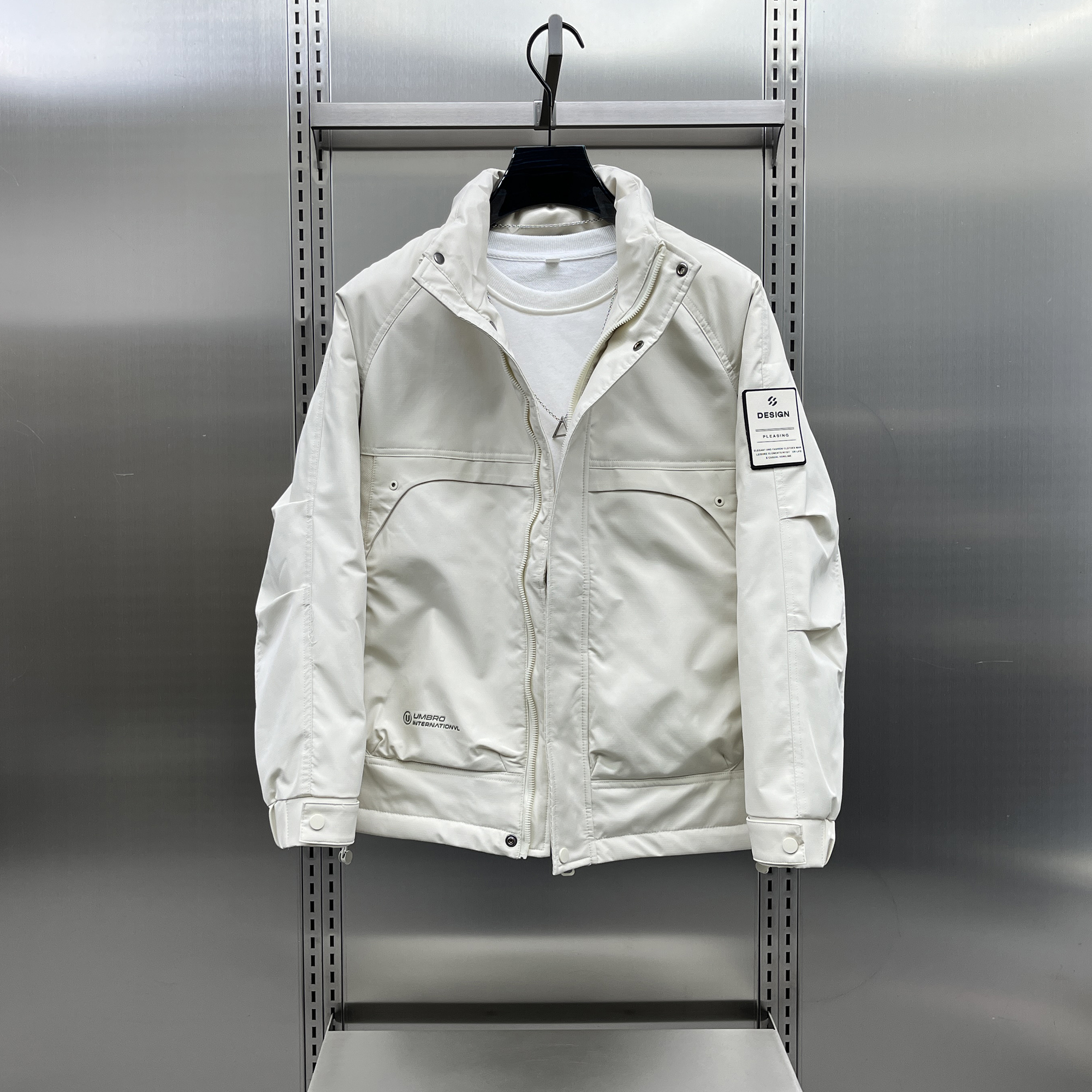 轻薄羽绒服男冬季2024青年立领