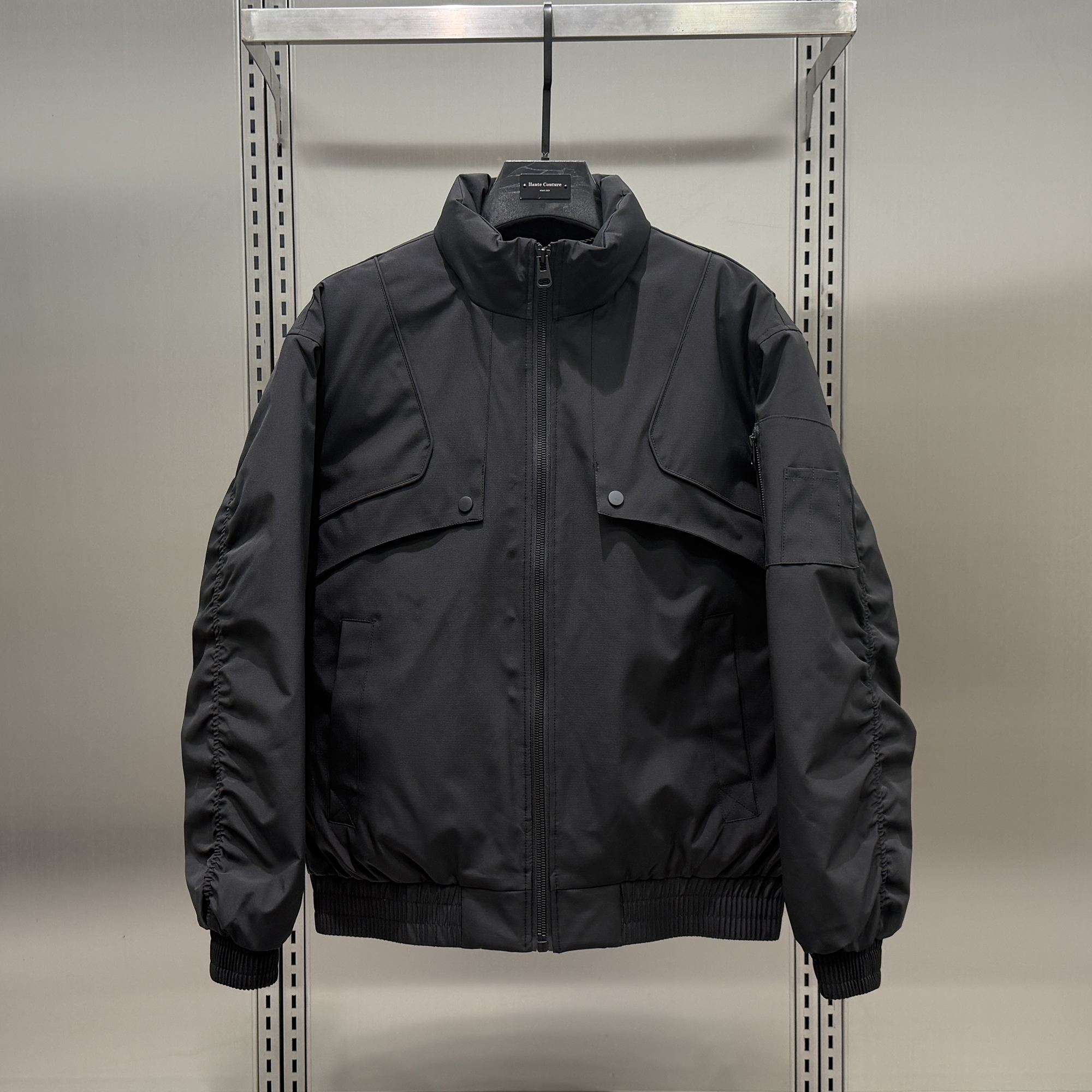 25冬季男士立领白鸭绒短款羽绒服