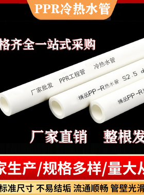 ppr水管4分20冷热水管6分25太阳能管50自来水管配件 63热熔管接头