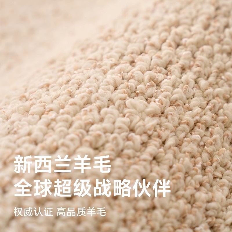 进口羊毛地毯大宅标配耐脏客厅