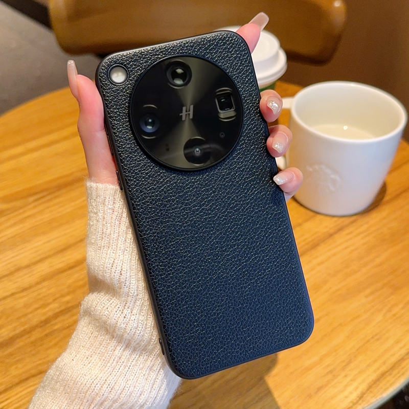 适用于OPPOFinX8s手机壳简约时尚黑白拼色oppofindx8s+全包防摔皮纹保护套findx8ultra高档肤感荔枝纹