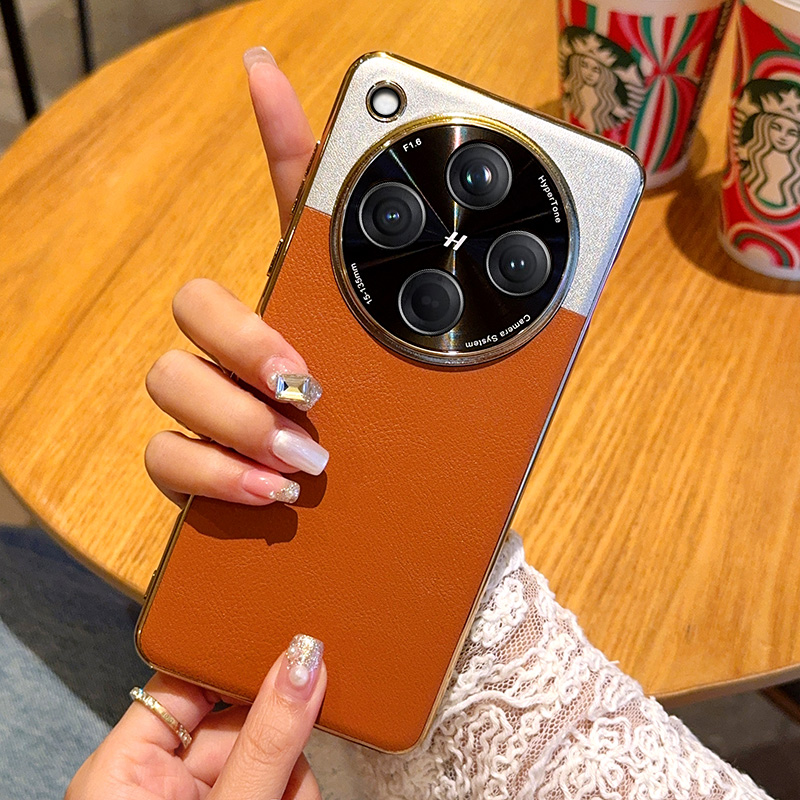 适用于OPPOFinX8s手机壳简约时尚大漠拼色oppofindx8s+全包防摔皮纹保护套findx8ultra高档电镀边框皮纹壳