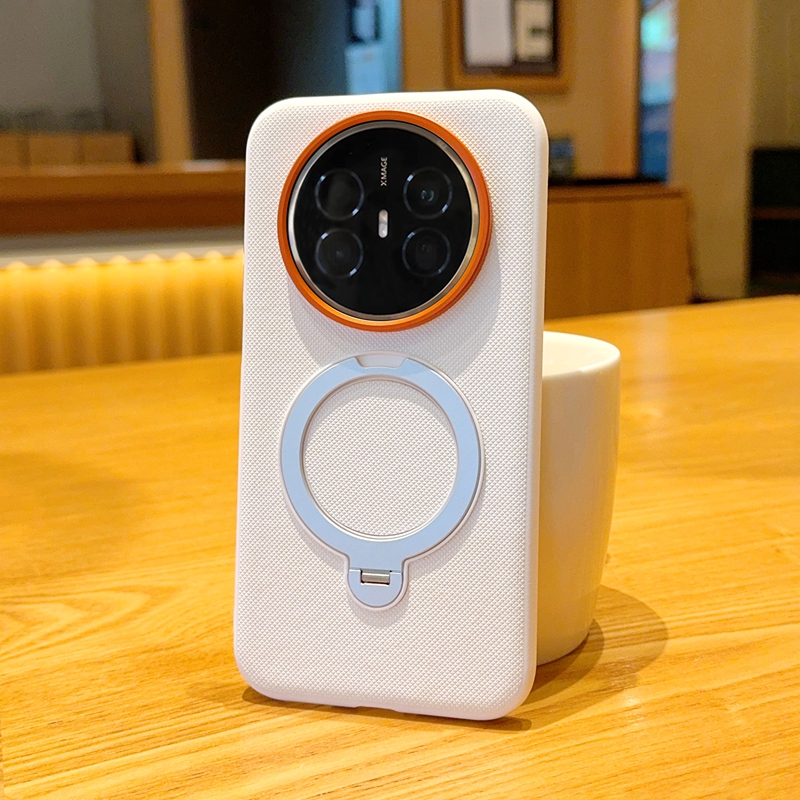 【现货】适用华为Mate70Air手机壳高挡金属镜头圈硬壳商务网红保护套超薄Mate70Air金甲磁吸旋转支架