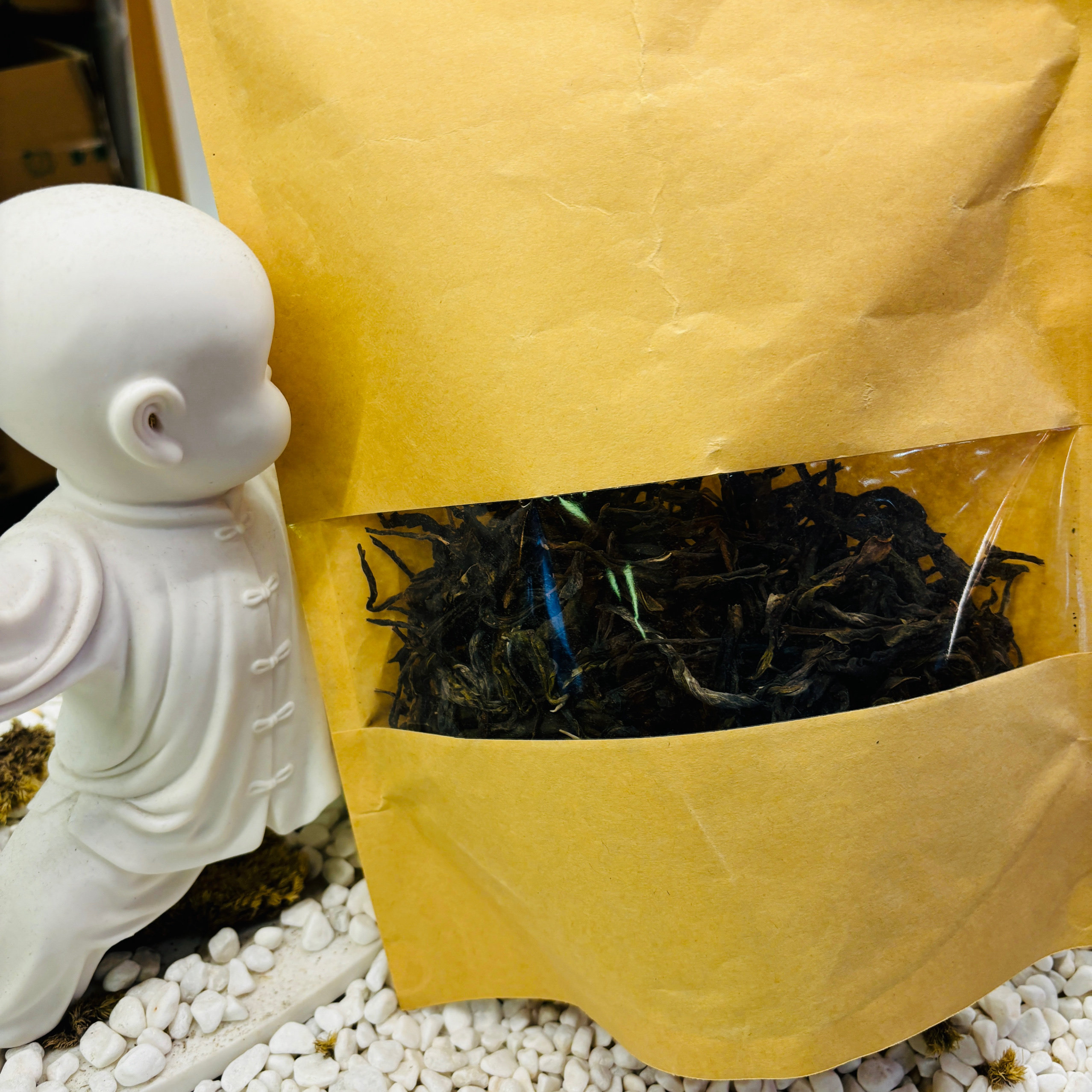 【冰岛茶博馆】2025年坝歪古树秋晒青茶 100g/袋（散茶）