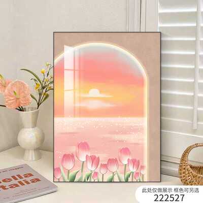 奶油风卧室客厅装饰画高级感