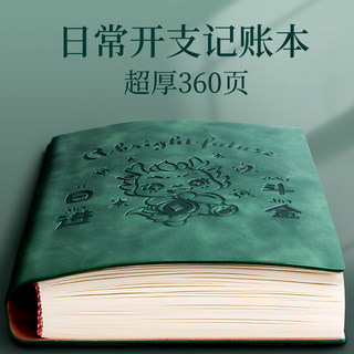 记账本日常开支家用每日记账本子收支明细手帐现金日记人情往来零花钱女可爱记帐记事本2024年家庭理财笔记本