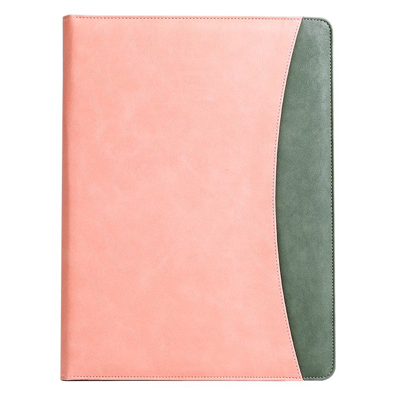 a4文件夹大容量销售签约谈单本商务办公用品设计师档案板夹大堂经理客户接待本写字垫皮质合同收纳包定制logo