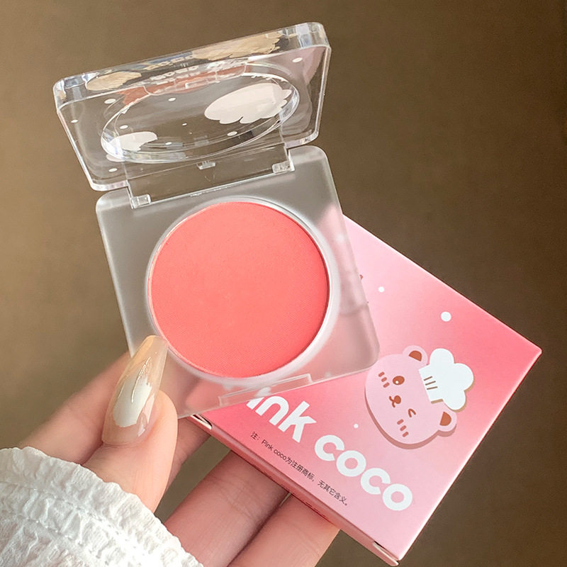 Pinkcoco云柔微醺单色腮腮红/胭脂