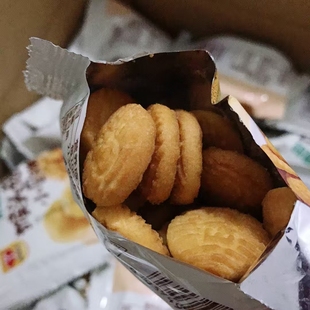 官方正品福瑞达木糖醇猴头菇味饼干酥性小圆饼轻食健康休闲零食品