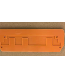 206轨装端子-正面-03P-盖板 橙色206152