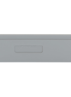 WAGO万可隔板厚度2mm凸出型灰色280-334